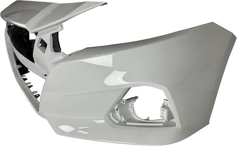 مصدات توفر - طلاء QAK Blizard باللون الأبيض، غطاء مصد أمامي متوافق مع 2019 2020 2021 2022 Nissan Altima S SL SR SV 19 20 21 22، NI1000324 in Saudi Arabia
