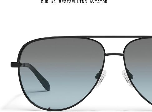 Quay - Sunglasses For Men & Women, Extra-Oversized Aviator Shades, UV Protected Lenses in Saudi Arabia