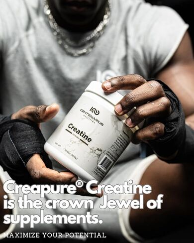 Centenarius Nutrition Creapure® Creatine Monohydrate Powder Supplement - Creatine for Women and Men - Unflavored Micronized Creatine Powder for Strength & Endurance in Saudi Arabia