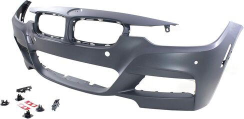 Garage-Pro Bumper Cover Compatible with 2017-2018 BMW 330i, Fits 2016-2018 BMW 330e, Fits 2013-2015 BMW ActiveHybrid 3, Fits 2013-2018 BMW 320i, Fits 2013-2018 BMW 320i xDrive Front in Saudi Arabia
