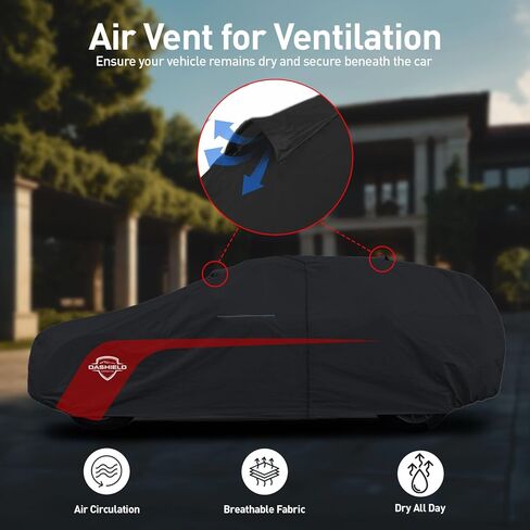 Ultimum Lite Car Cover for 2021-2025 Toyota Sienna Minivan with Zipper Breathable All Weather Protection Scratch, Dust, Sun, Snow, Rain Protection Indoor Outdoor Gray in Kuwait