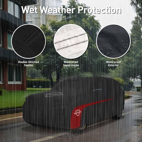 Ultimum Lite Car Cover for 2021-2025 Toyota Sienna Minivan with Zipper Breathable All Weather Protection Scratch, Dust, Sun, Snow, Rain Protection Indoor Outdoor Gray in Kuwait