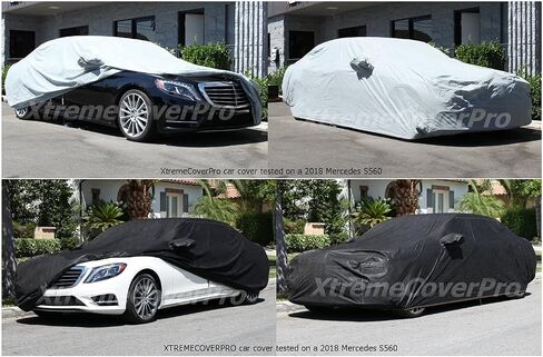 Car Cover fits 2014 2015 2016 2017 2018 2019 Mercedes-Benz S550 S600 S450 S560 Sedan XTREMECOVERPRO PRO Plus Series Black in Saudi Arabia