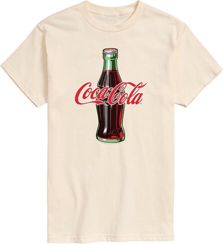 Coca-cola - Coke Bottle Logo - Men's Short Sleeve Graphic T-Shirt in Saudi Arabia