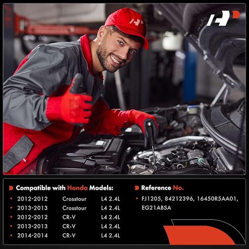 A-Premium Set of 4 Fuel Injectors Compatible with Honda CR-V CRV 2012-2014, Crosstour 2012-2013, 2.4L in Saudi Arabia