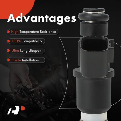 A-Premium Set of 4 Fuel Injectors Compatible with Honda CR-V CRV 2012-2014, Crosstour 2012-2013, 2.4L in Saudi Arabia