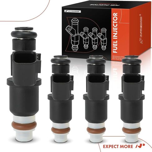A-Premium Set of 4 Fuel Injectors Compatible with Honda CR-V CRV 2012-2014, Crosstour 2012-2013, 2.4L in Saudi Arabia