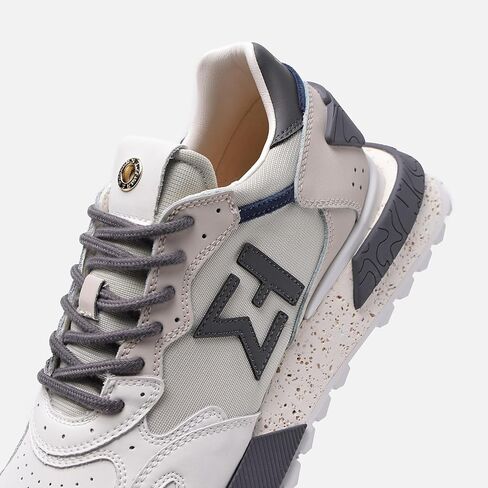 The NSJ358 is a Modern Sneaker Made of Leather, It has a Sporty Made by a Stylish Design for Outstanding Look, Durability and Comfort. in Kuwait