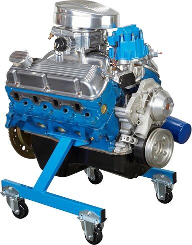 Speedway Motors Rolling Engine Storage Stands, Fits S/B Ford, Light and Compact Engine Stand for Easy Mobility, Includes 2 Swivel Casters and 2 Non-Swivel Casters in Saudi Arabia