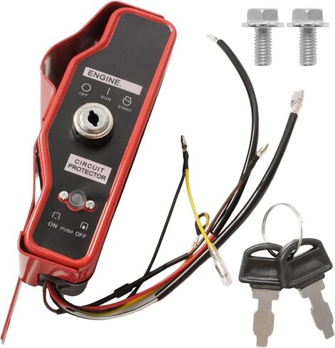Ignition Key Switch Box, Replacement for Honda GX340 GX390 11HP 13HP 15HP Gas Engines, Replacement for Harbor Freight Predator 420cc Engine in Saudi Arabia