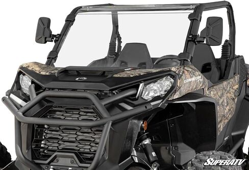 زجاج أمامي كامل مقاوم للخدش من SuperATV متوافق مع Can-Am Commander in Saudi Arabia