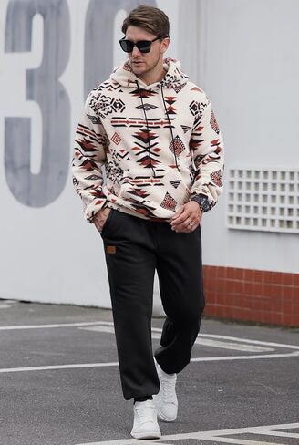 Men's Winter Fleece Joggers Sherpa Lined Sweatpants Active Running Outdoor Pants S-XXL in Kuwait