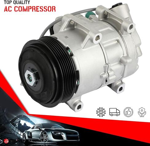 cciyu AC Compressor for Car 2013-2019 for Subaru Legacy for Subaru Outback 2.5L,Air Conditioning Compressor with Clutch 6 Grooves 140325C in Saudi Arabia