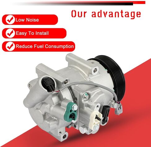 cciyu AC Compressor for Car 2013-2019 for Subaru Legacy for Subaru Outback 2.5L,Air Conditioning Compressor with Clutch 6 Grooves 140325C in Saudi Arabia