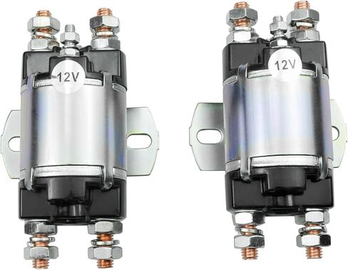 J17-81950-01 Solenoid Fit for Yamaha G1 Gas Golf Cart 12V 6 Terminal 100A for 2-cycle Gas Models Engine 1982-1989 Replacement for J17-81950-01 in Saudi Arabia