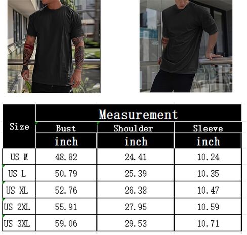 Mens Loose Fit Athletic T-Shirts Casual Crewneck Short Sleeve Shirts Oversize Summer Basic Tee Shirt in Saudi Arabia