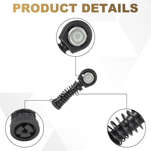 Partsflow Manual Transmission Cable Catch For 1998-2011 Volkswagen Beetle For 1999-2005 Volkswagen Golf/Jetta 1J0711761A, 1J0 711 761 A in Saudi Arabia