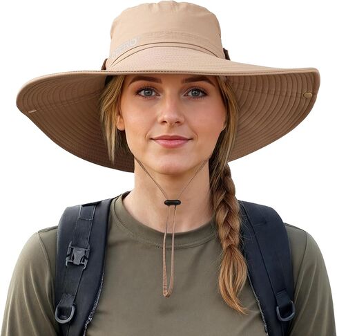 OZERO Sun Hats for Men and Women: Wide Brim UV Protection Fishing Hat Stay Cool Bucket Hats in Kuwait