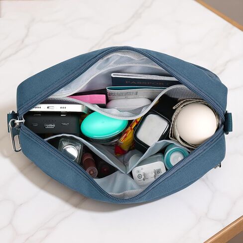 حقيبة سفر TOPEAST مضادة للسرقة للنساء والرجال، حقيبة كتف خفيفة الوزن بتصميم كلاسيكي للرحلات والاستخدام اليومي والرياضة in Kuwait