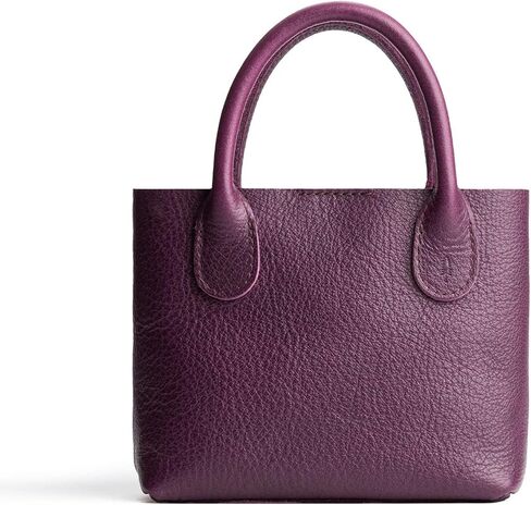 Portland Leather Goods Raindrop Crossbody Bag – Leather Purse w/Carrying Handles – Handmade from the Finest Full-Grain Hides in Saudi Arabia