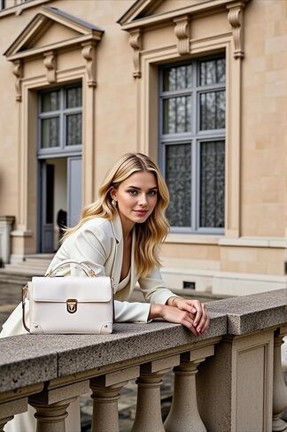 Milan Chiva Small Crossbody Purse for Women Elegant Top Handle Designer Square Bags in Kuwait