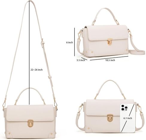 Milan Chiva Small Crossbody Purse for Women Elegant Top Handle Designer Square Bags in Kuwait