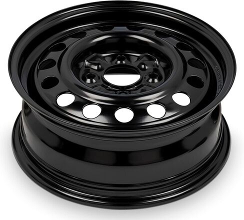 For 2007-2009 Kia Spectra 15 Inch Painted Black Rim - OE Direct Replacement - Road Ready Car Wheel in Saudi Arabia