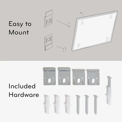 U Brands Magnetic Dry Erase Board Value Set, 23 x 35 Inches, Silver Aluminum Frame Includes Marker and Magnet in Saudi Arabia