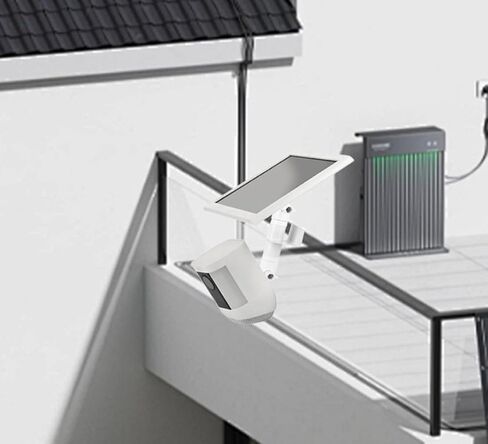 Adjustable Gutter Mount for Spotlight Cam Pro/Plus, Ring Solar Panel, Stick Up Cam | Aluminum Alloy Bracket | Weatherproof & Easy Installation | Secure Outdoor Camera Mounting in Saudi Arabia