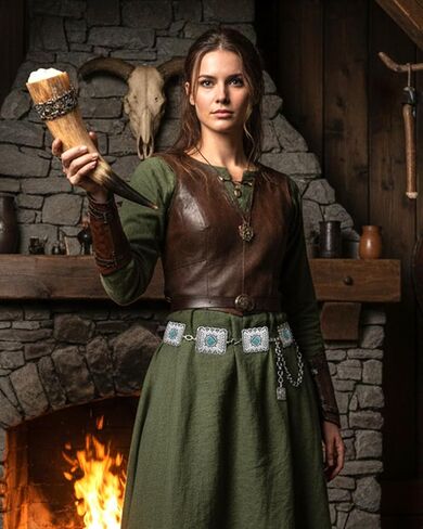 Metal Turquoise Belts for Women - Vintage Boho Cowgirl Hip Chain Belts, Adjustable Western Concho Waist Belt for Dress in Kuwait