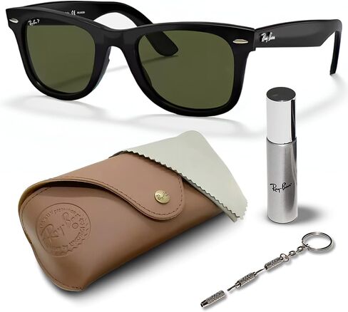 Ray-Ban RB4340 WAYFARER EASE Square Shaped Sunglasses for Men & Women with Official RAYBAN Eyewear Kit in Saudi Arabia