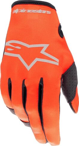Alpinestars 3561823-411-XXL: قفازات رادار برتقالي ساخن/أسود 2X in Saudi Arabia