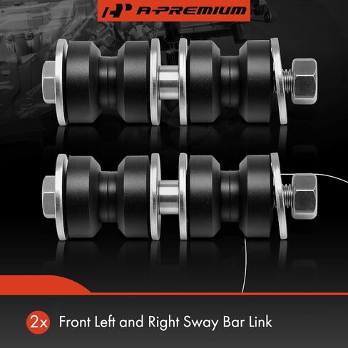 A-Premium 2 × وصلات شريط تثبيت أمامية Sway Bar، متوافقة مع Honda Accord 1990-1997، Odyssey 1995-1998 & Acura TL 1995-1998، CL 1997-1999 & Isuzu Oasis 1996-1999 in Saudi Arabia