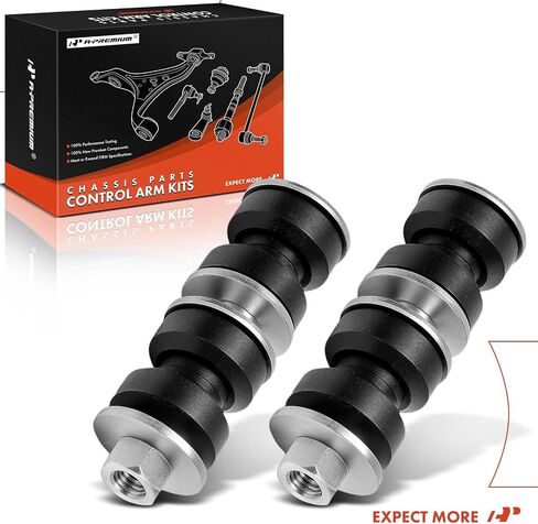 A-Premium 2 × وصلات شريط تثبيت أمامية Sway Bar، متوافقة مع Honda Accord 1990-1997، Odyssey 1995-1998 & Acura TL 1995-1998، CL 1997-1999 & Isuzu Oasis 1996-1999 in Saudi Arabia