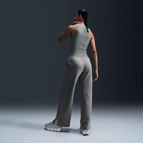 Nike Sportswear Phoenix Fleece Women's High-Waisted Wide-Leg Sweatpants (DQ5615-320, Light Army/Sail) in Saudi Arabia