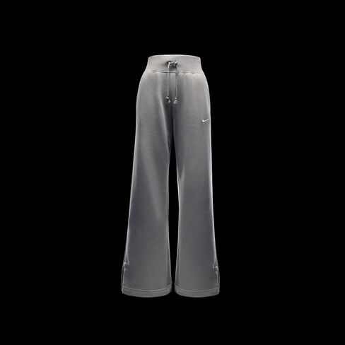 Nike Sportswear Phoenix Fleece Women's High-Waisted Wide-Leg Sweatpants (DQ5615-320, Light Army/Sail) in Saudi Arabia