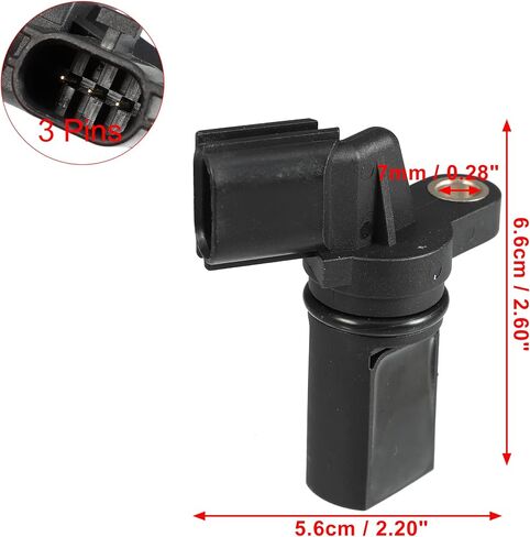 X AUTOHAUX No.23731-2Y52A/23731-2Y524 مستشعر موضع العمود المرفقي العلوي الأمامي لنيسان باثفايندر LE SE 3.5L 2001-2004 لإنفينيتي FX45 M45 Base 4.5L 2003-2008 لإنفينيتي QX4 Base 01-03 in Saudi Arabia
