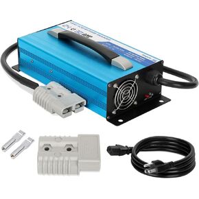 شاحن بطارية عربة الجولف 36 فولت 18 أمبير لقابس نمط EZGO-D، مع شاشة LCD وقبضة شاحن هزيل 36 فولت لـ EZ-go TXT، استبدال شاحن الجولف PowerWise بقدرة 900 وات، شاحن ذكي لبطاريات حمض الرصاص/AGM/الجيل in Kuwait