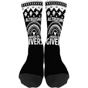 Altruismo Housees of Givers Socks for Women Half Calf Sock Colorful Fancy Crazy Design socks Unisex Novelty s for Mom in Saudi Arabia