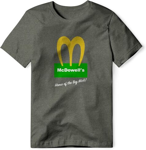 McDowell's Logo (Green) : Coming to America Movie, Cotton/Poly Blend Tee in Saudi Arabia