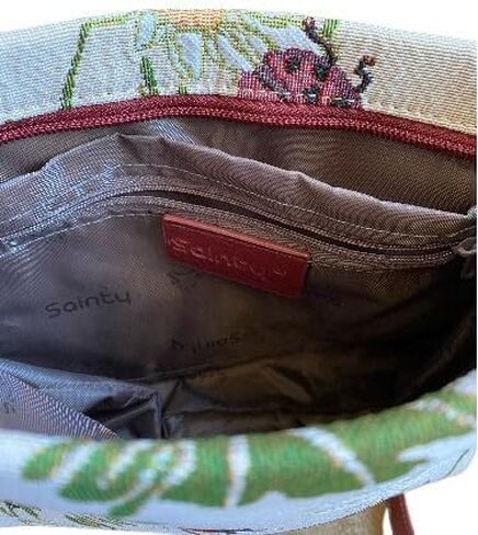 2718 Tapestry Purse - Morning Garden in Saudi Arabia