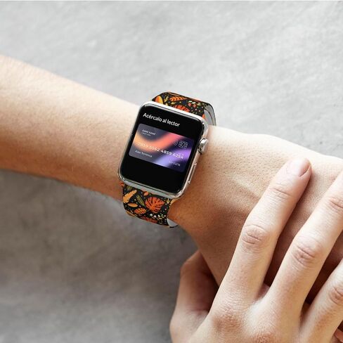 Watch Band Compatible with Apple Watch 38mm 40mm 41mm 42mm 44mm 45mm 49mm for Women Men Sport Silicone Wristbands Strap for IWatch Series 9 8 7 6 5 4 3 2 1 in Saudi Arabia