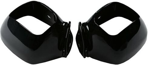 TCMT Black ABS Rear View Mirrors w/Smoke Signal Fits For Honda Goldwing GL1800 2001-2017 in Saudi Arabia