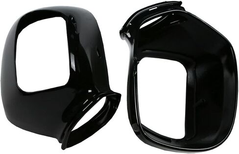 TCMT Black ABS Rear View Mirrors w/Smoke Signal Fits For Honda Goldwing GL1800 2001-2017 in Saudi Arabia
