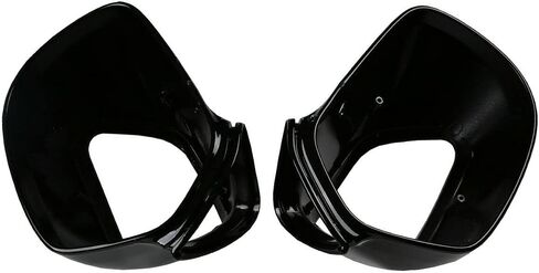 TCMT Black ABS Rear View Mirrors w/Smoke Signal Fits For Honda Goldwing GL1800 2001-2017 in Saudi Arabia