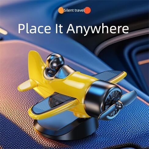 A solar-powered,quiet-rotation car ornament relieves fatigue, car decorations adds driving fun.Suitable for all cars.Perfect for any sunny spot in Saudi Arabia