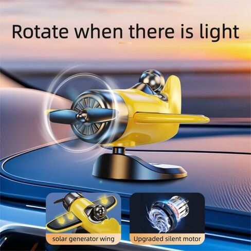 A solar-powered,quiet-rotation car ornament relieves fatigue, car decorations adds driving fun.Suitable for all cars.Perfect for any sunny spot in Saudi Arabia
