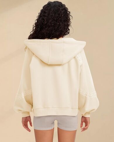 جاكاكي إمرأة زمم هوديس سترات صوفية اقتصاص بلوزات مطرزة الكروشيه البلوزات ملابس الشتاء الموضة in Kuwait