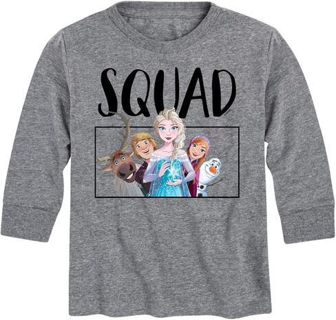 Disney Frozen - Squad - Toddler and Youth Long Sleeve Graphic T-Shirt in Saudi Arabia