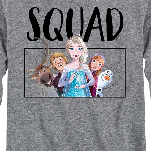 Disney Frozen - Squad - Toddler and Youth Long Sleeve Graphic T-Shirt in Saudi Arabia